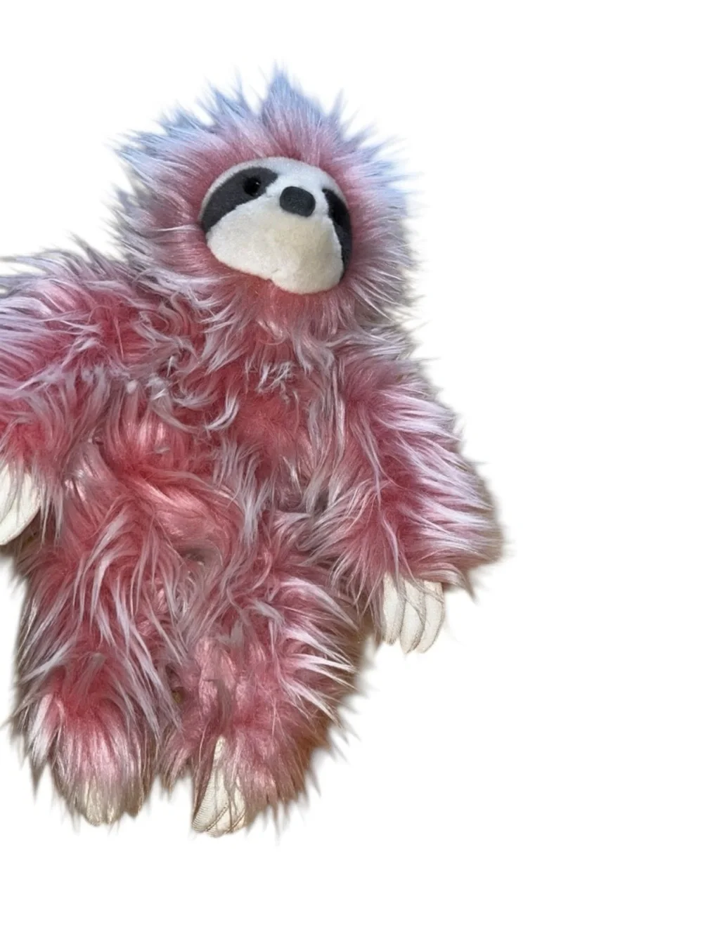 Purely LUXE Pink Sloth Stuffed Plush 14”